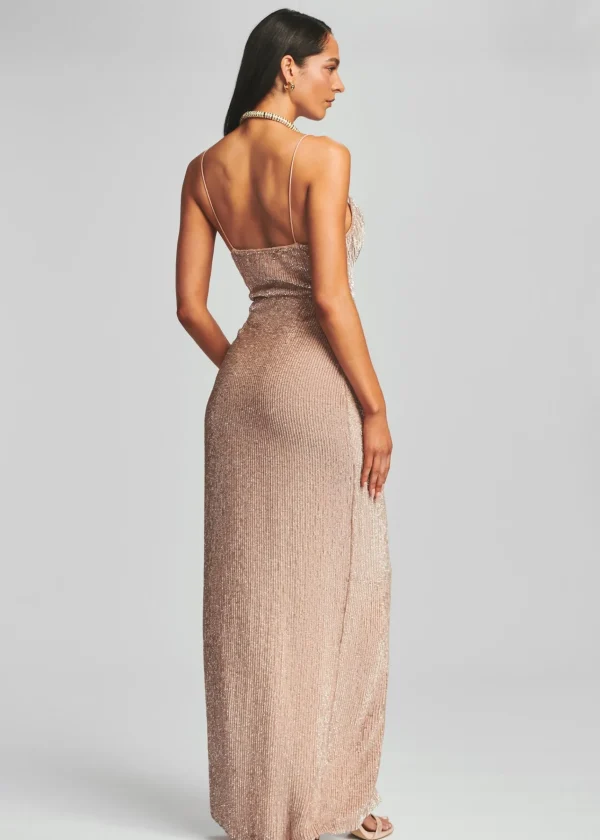 Dresses*Retrofete Katya Sequin Dress Nude