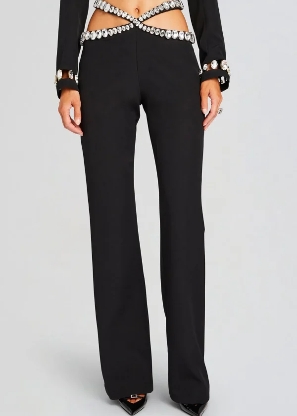 Night Out*Retrofete Kaz Pant Black/Silver