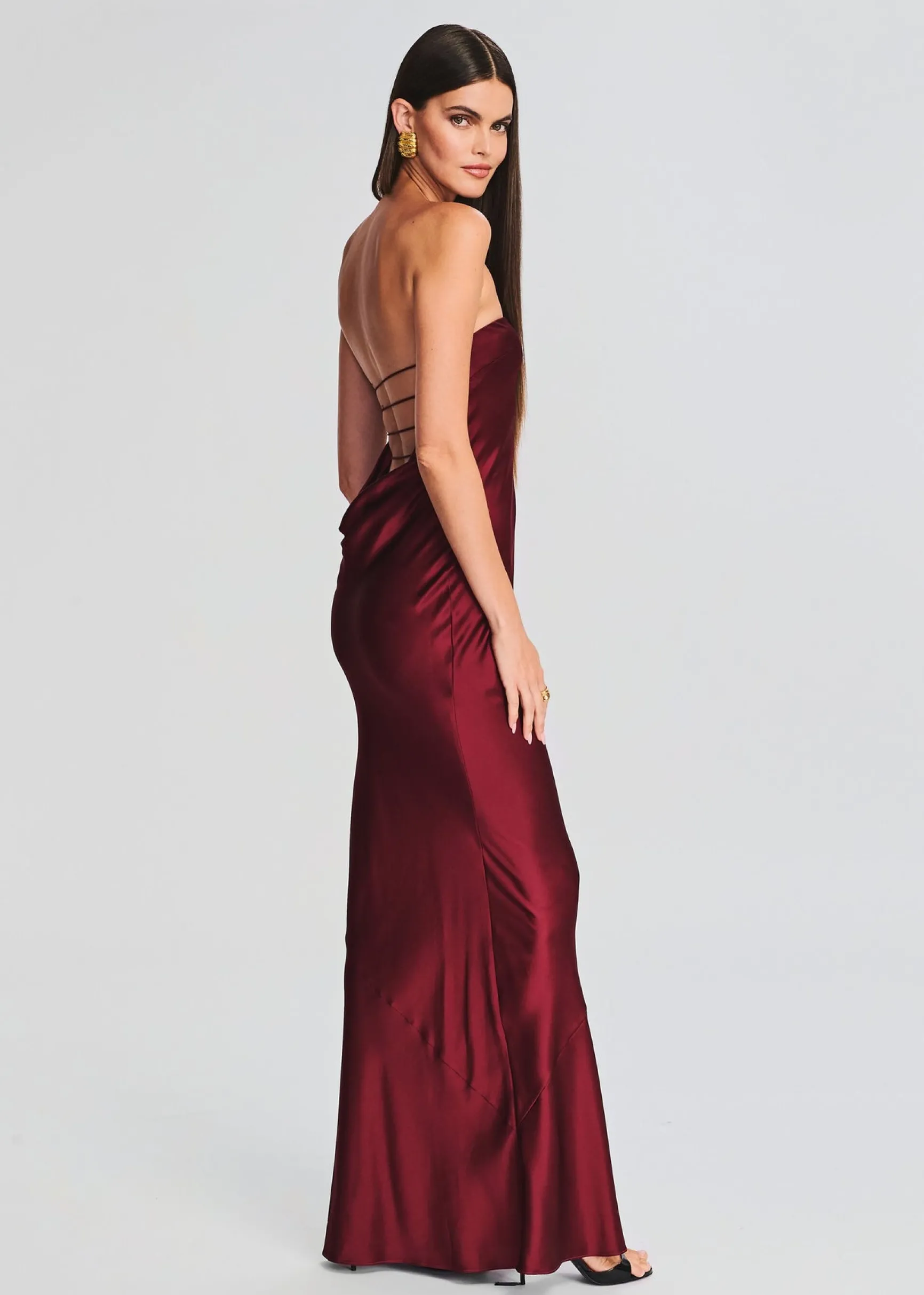 keaton_silk_dress_2-1.webp Business Chic*Retrofete Keaton Silk Dress Cabernet