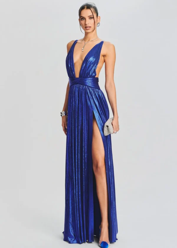 Guest Of*Retrofete Kelsey Dress Cobalt