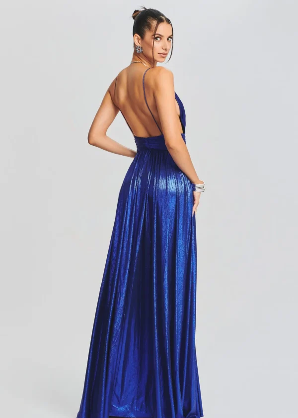RETROFÊTE*Retrofete Kelsey Dress Cobalt
