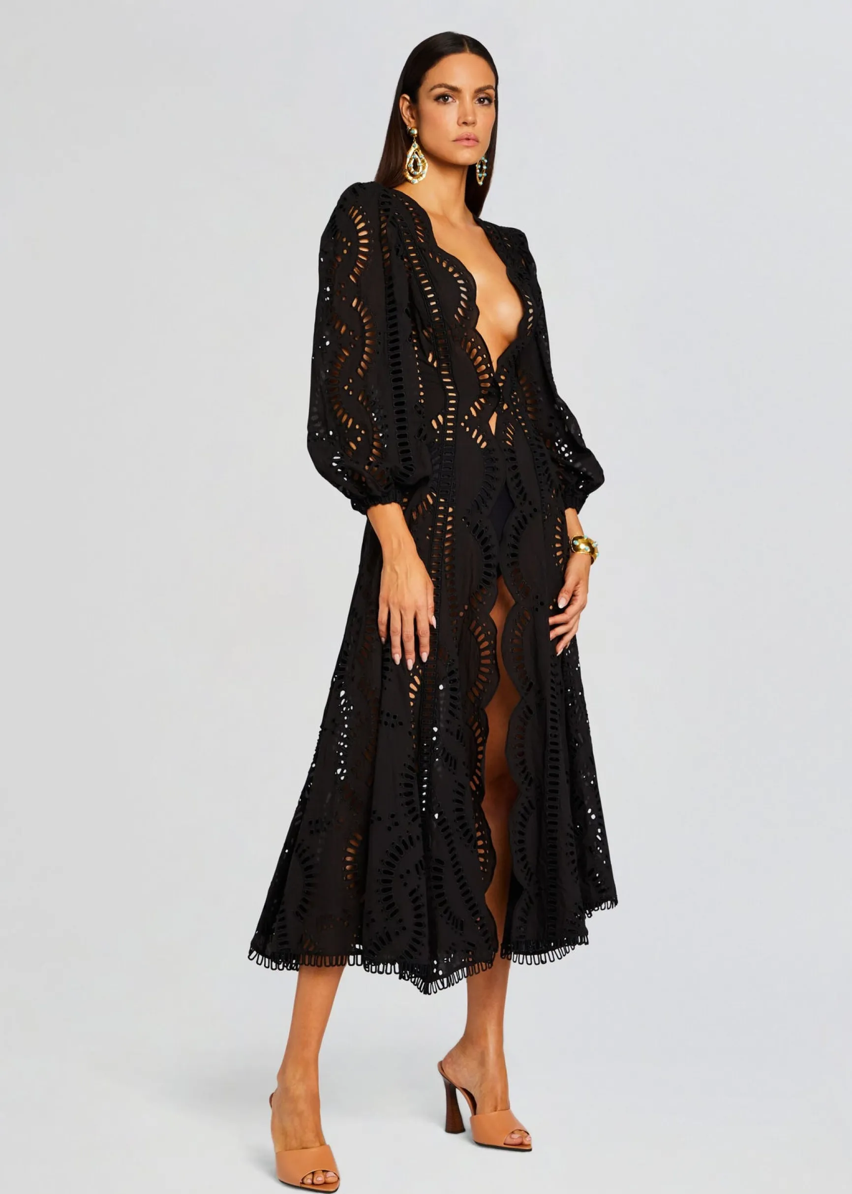 kelyk_kaftan_2-1.webp Dresses*Retrofete Kelyk Kaftan Black Samoa