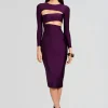 Midi*Retrofete Kepla Dress Eggplant