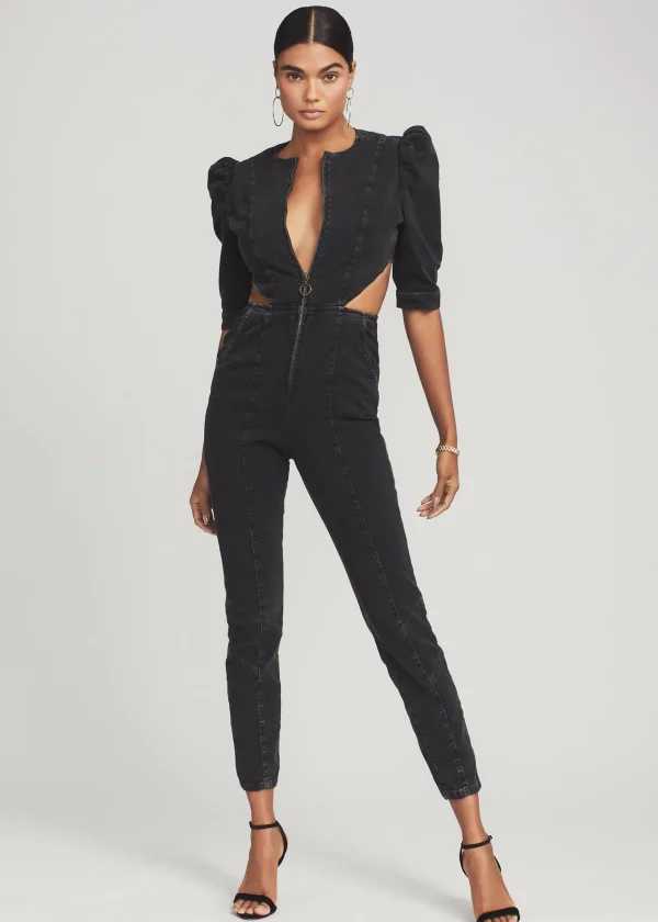Jumpsuits*Retrofete Kiara Jumpsuit Jet Black