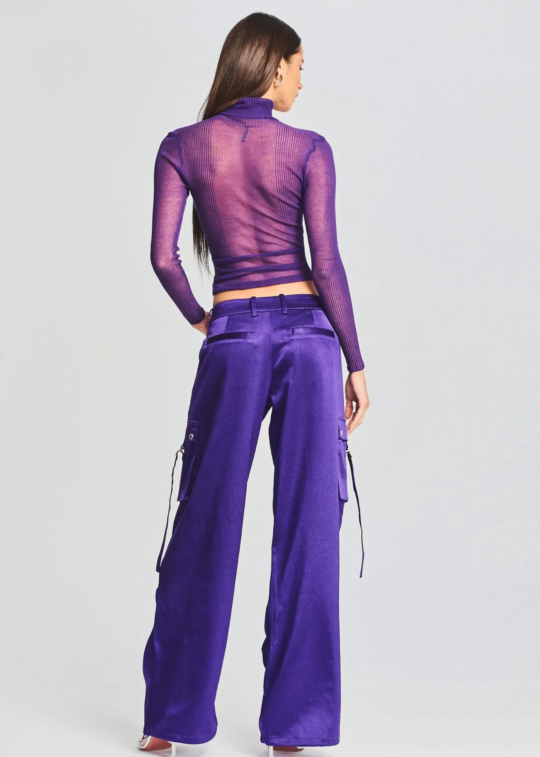 lai_satin_cargo_pant_3-6.webp Bottoms*Retrofete Lai Satin Cargo Pant Violet