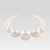 Bachelorette Party*Retrofete Large Venus Pearl Crown Silver