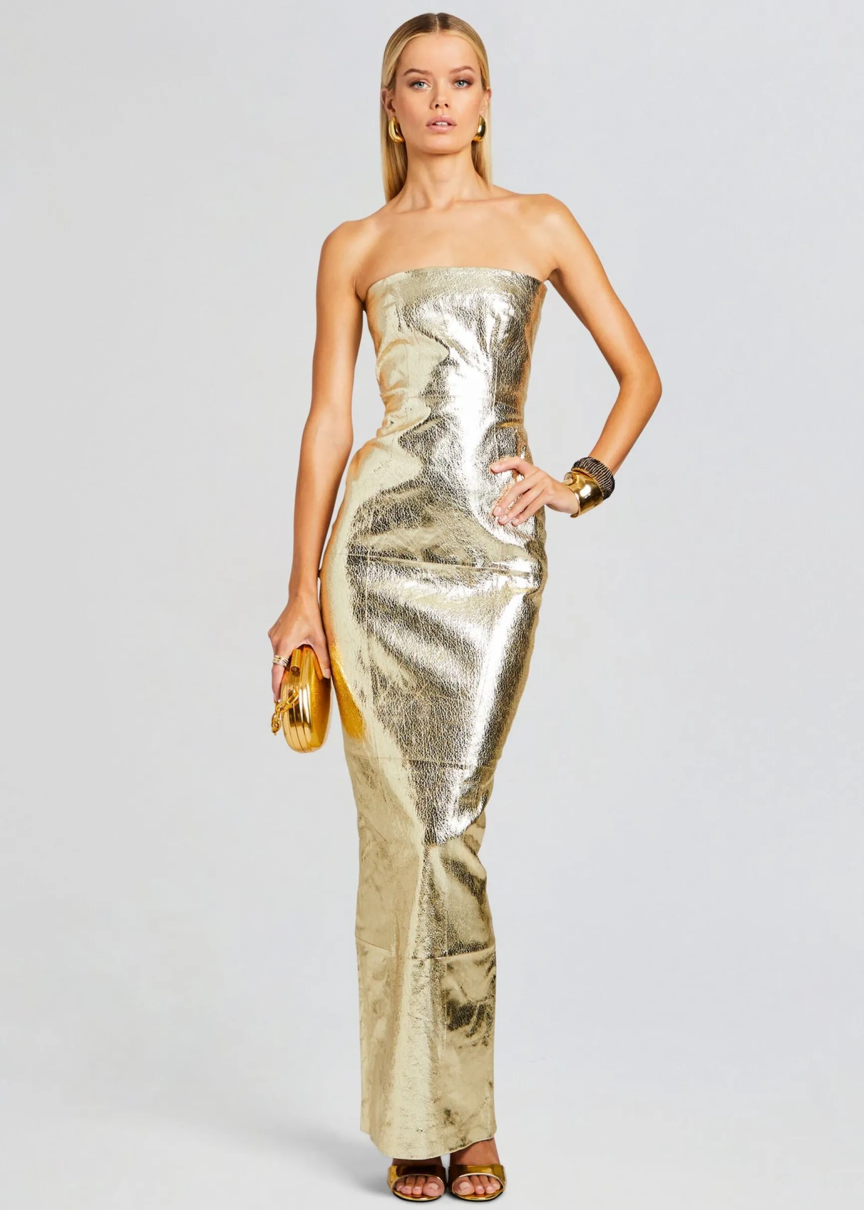 lavonne_leather_dress_0.webp Guest Of*Retrofete Lavonne Leather Dress Gold