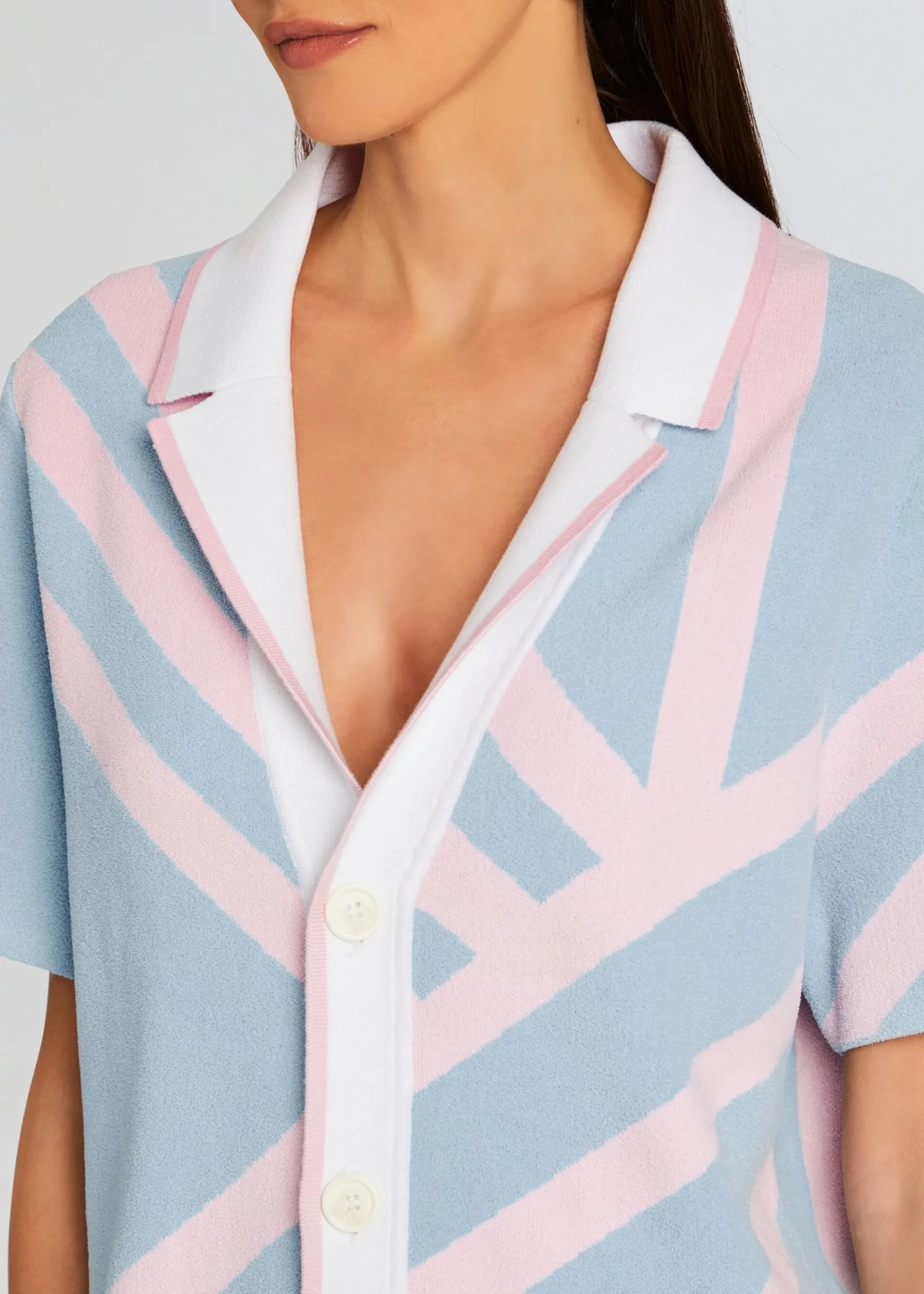lei_shirt_1.webp Spring Knits*Retrofete Lei Shirt Jacquard Blue/Pink
