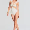 The Destination Bride*Retrofete Leonie One Piece Cream