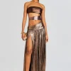 Guest Of*Retrofete Lia Dress Brown Ombre