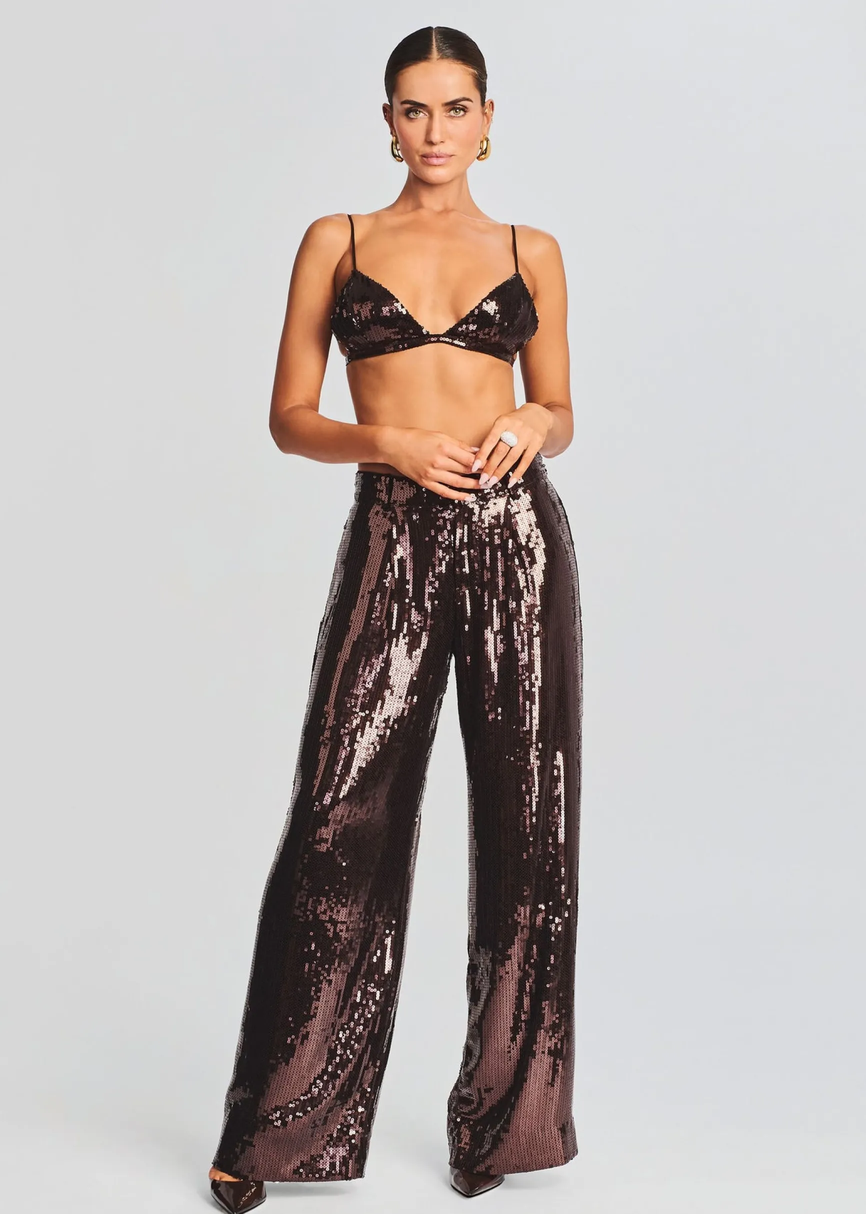 libra_sequin_bralette_1.webp Business Chic*Retrofete Libra Sequin Bralette Dark Chocolate