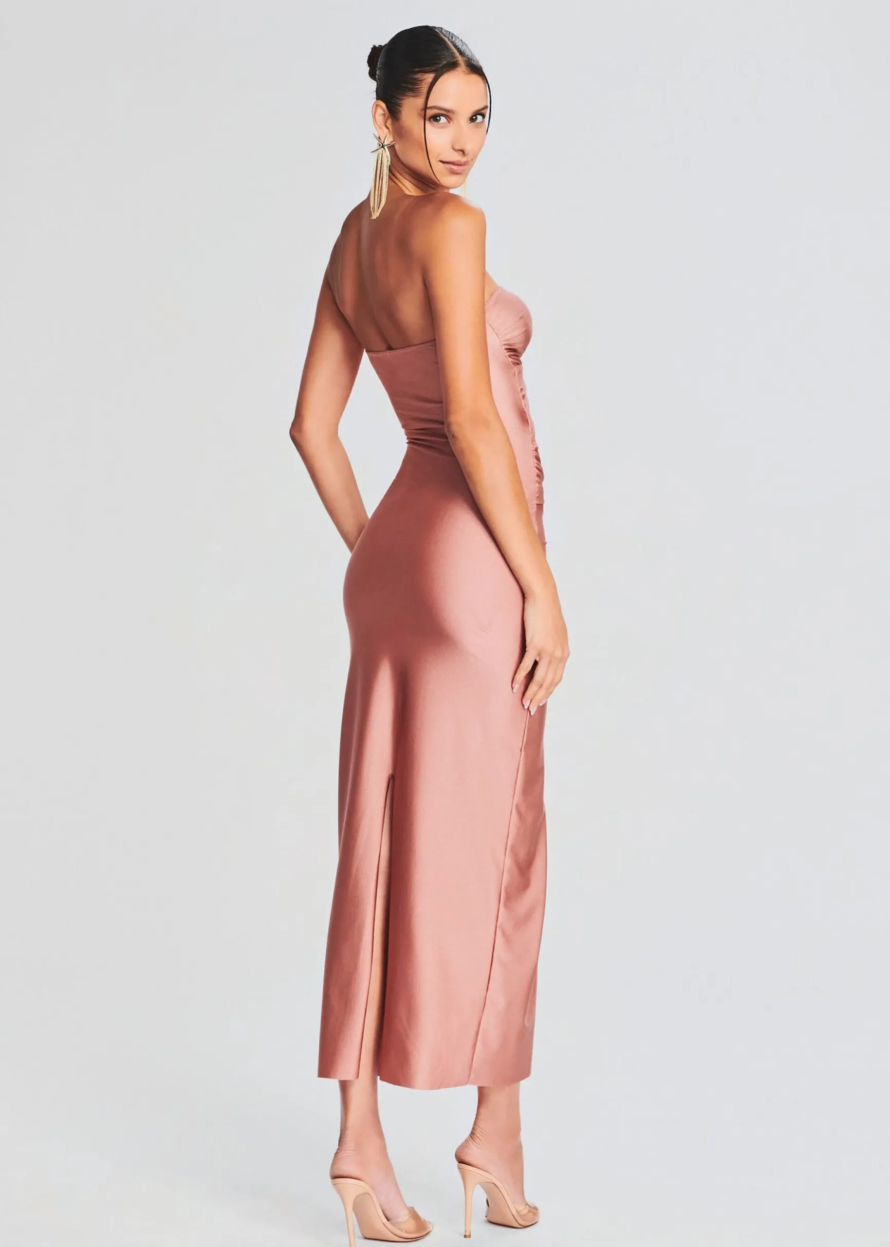 lily_lycra_maxi_dress_3-16.webp Swim*Retrofete Lily Lycra Maxi Dress Coffee Cream