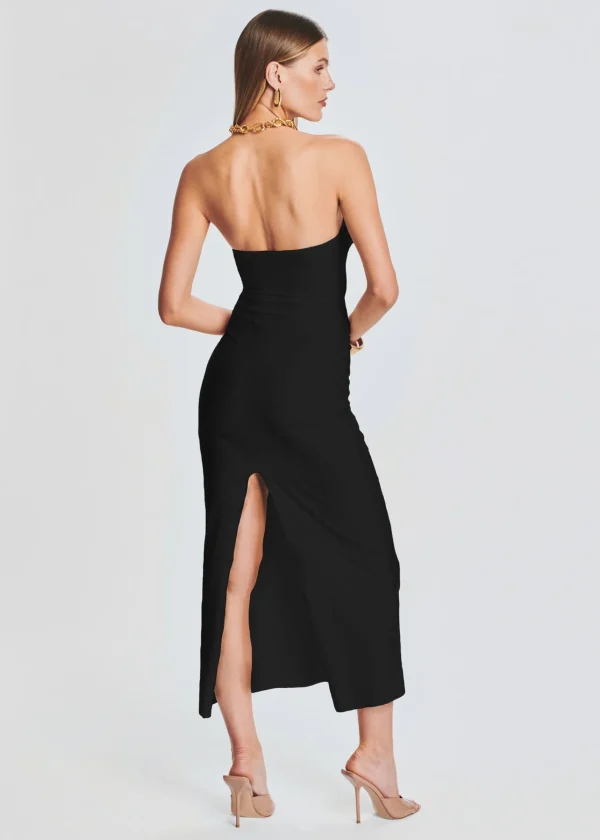 Swim*Retrofete Lily Lycra Maxi Dress Black