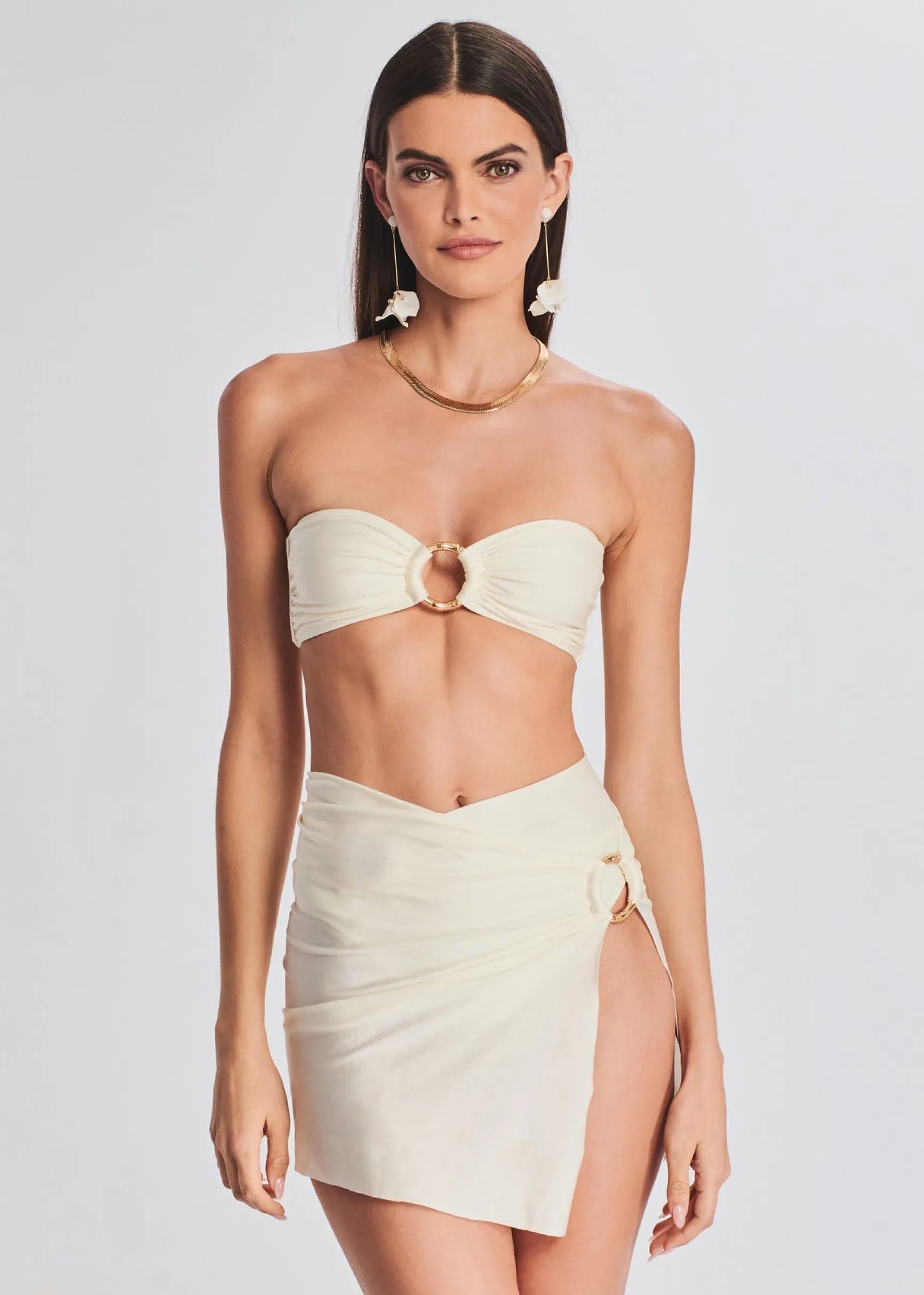 lini_lycra_mini_skirt_4.webp Honeymoon Looks*Retrofete Lini Lycra Mini Skirt Cream