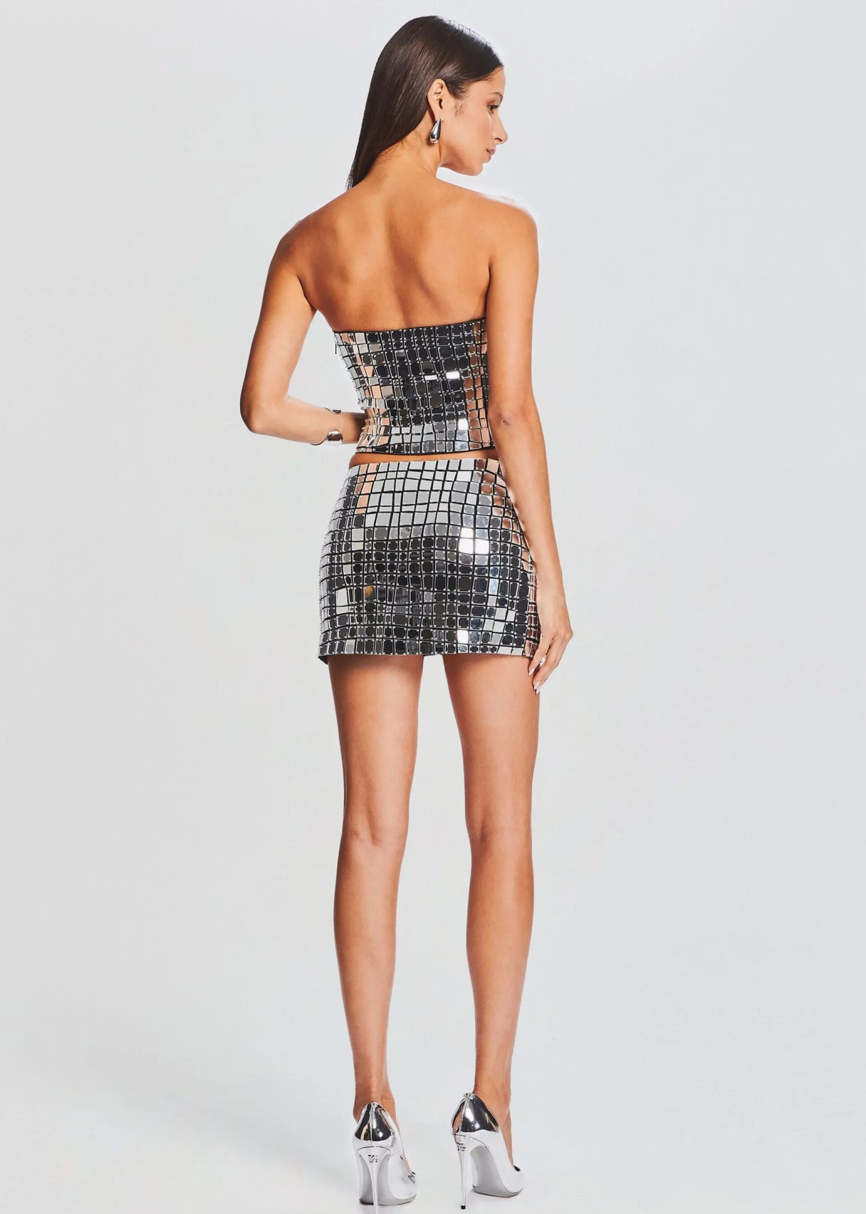 londyn_skirt_3-2.webp Bottoms*Retrofete Londyn Skirt Black/Silver
