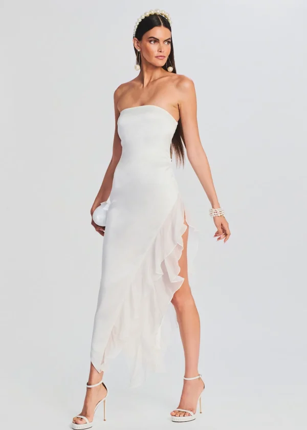 Honeymoon Looks*Retrofete Lorelai Dress White