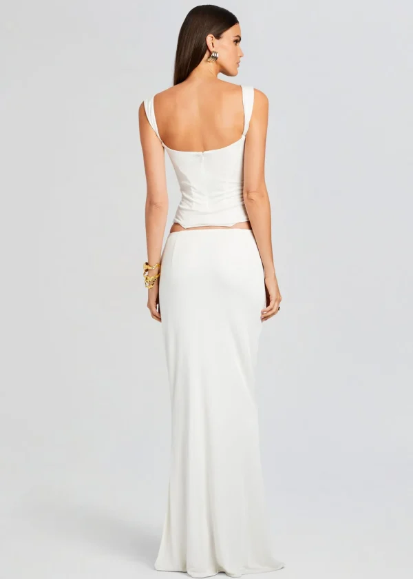 The Destination Bride*Retrofete Lowis Top White