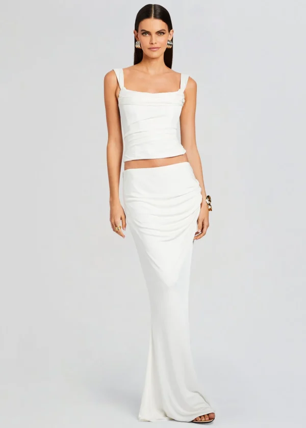 The Destination Bride*Retrofete Lowis Top White