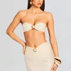Neutral Moments*Retrofete Lucia Bikini Top Cream