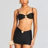 Swim*Retrofete Lucia Bikini Top Black