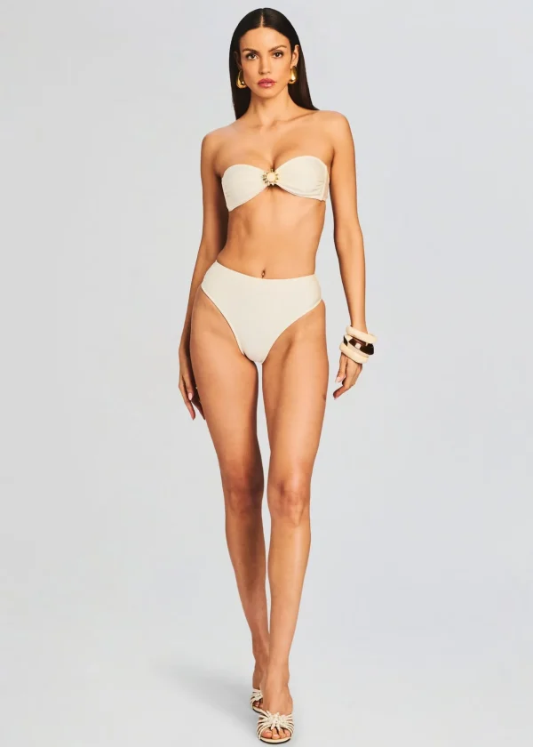 Bachelorette Party*Retrofete Lucia Bikini Top Cream