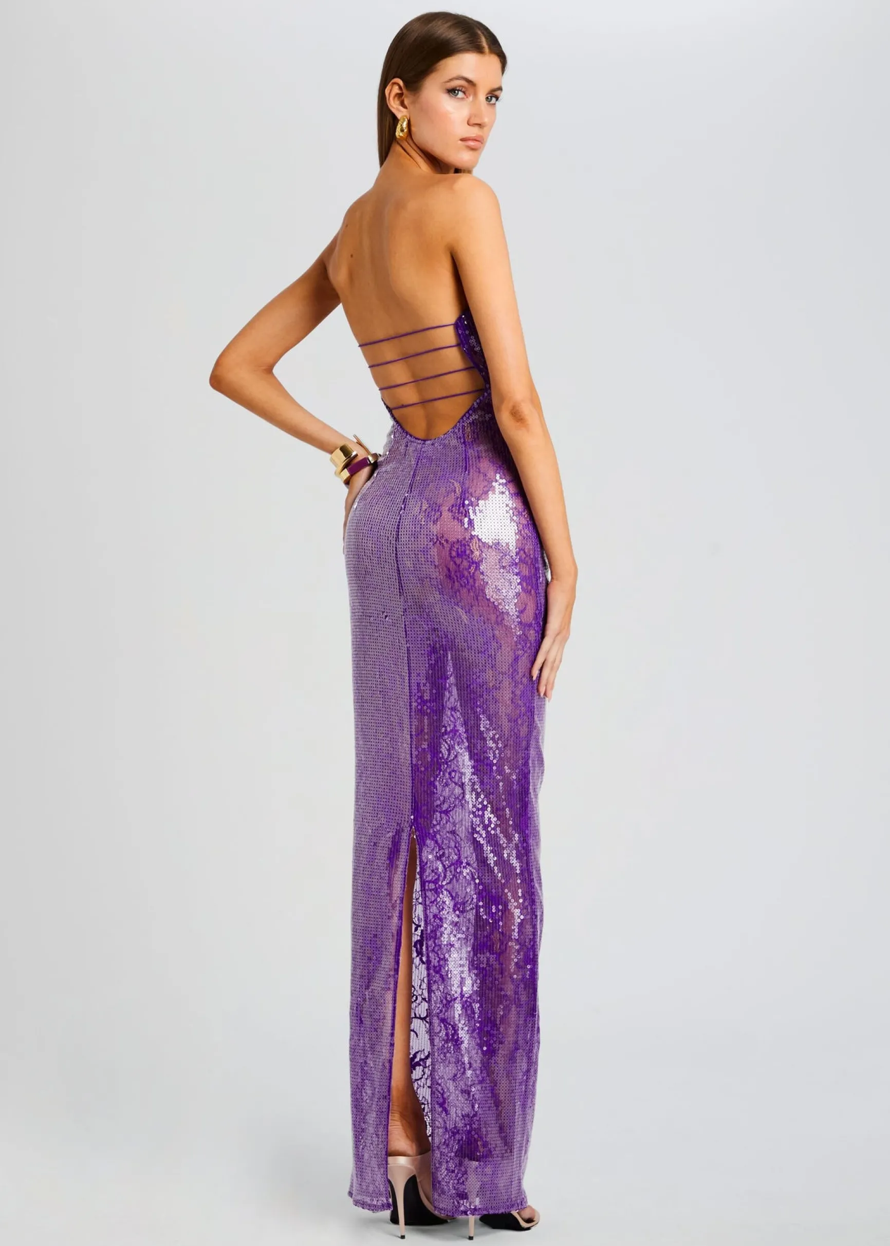 lucia_sequin_lace_dress_0.webp Tropical Hues*Retrofete Lucia Sequin Lace Dress Amethyst