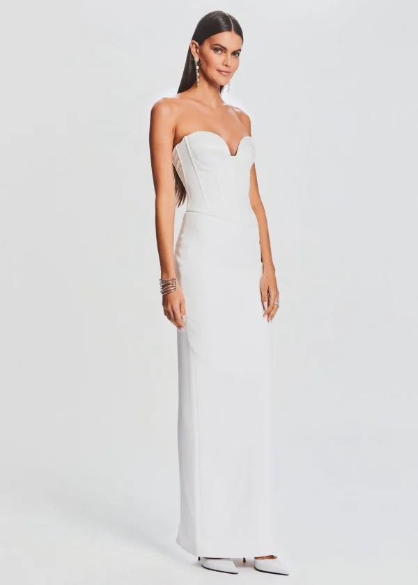 RETROFÊTE*Retrofete Luna Dress White