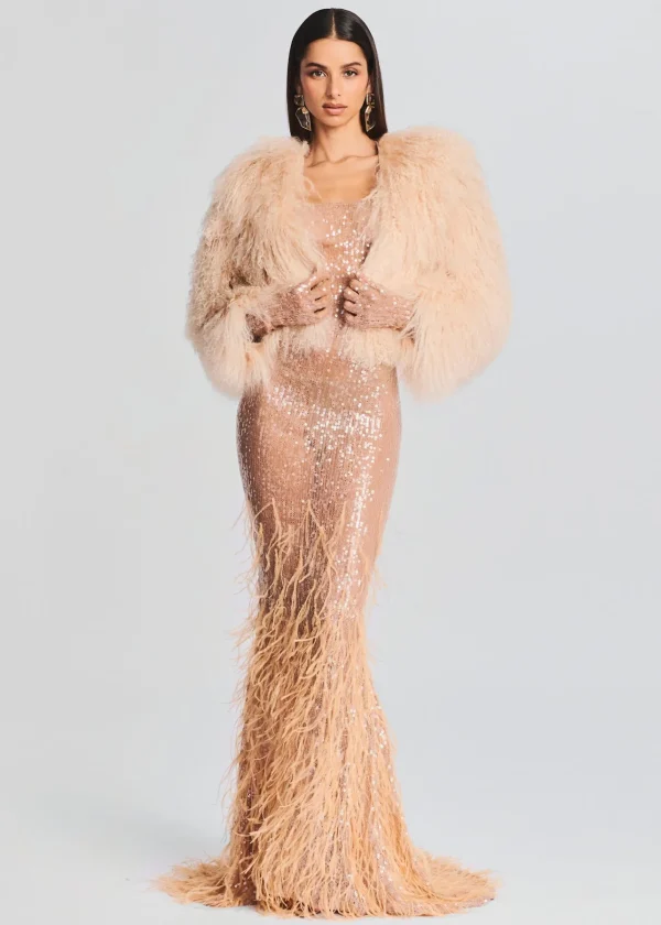 Best Sellers*Retrofete Luxe Fur Jacket Tannin