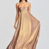Gowns*Retrofete Lyanna Dress Purple/Gold