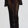 Exclusively Ours*Retrofete Magen Knitted Skirt Black