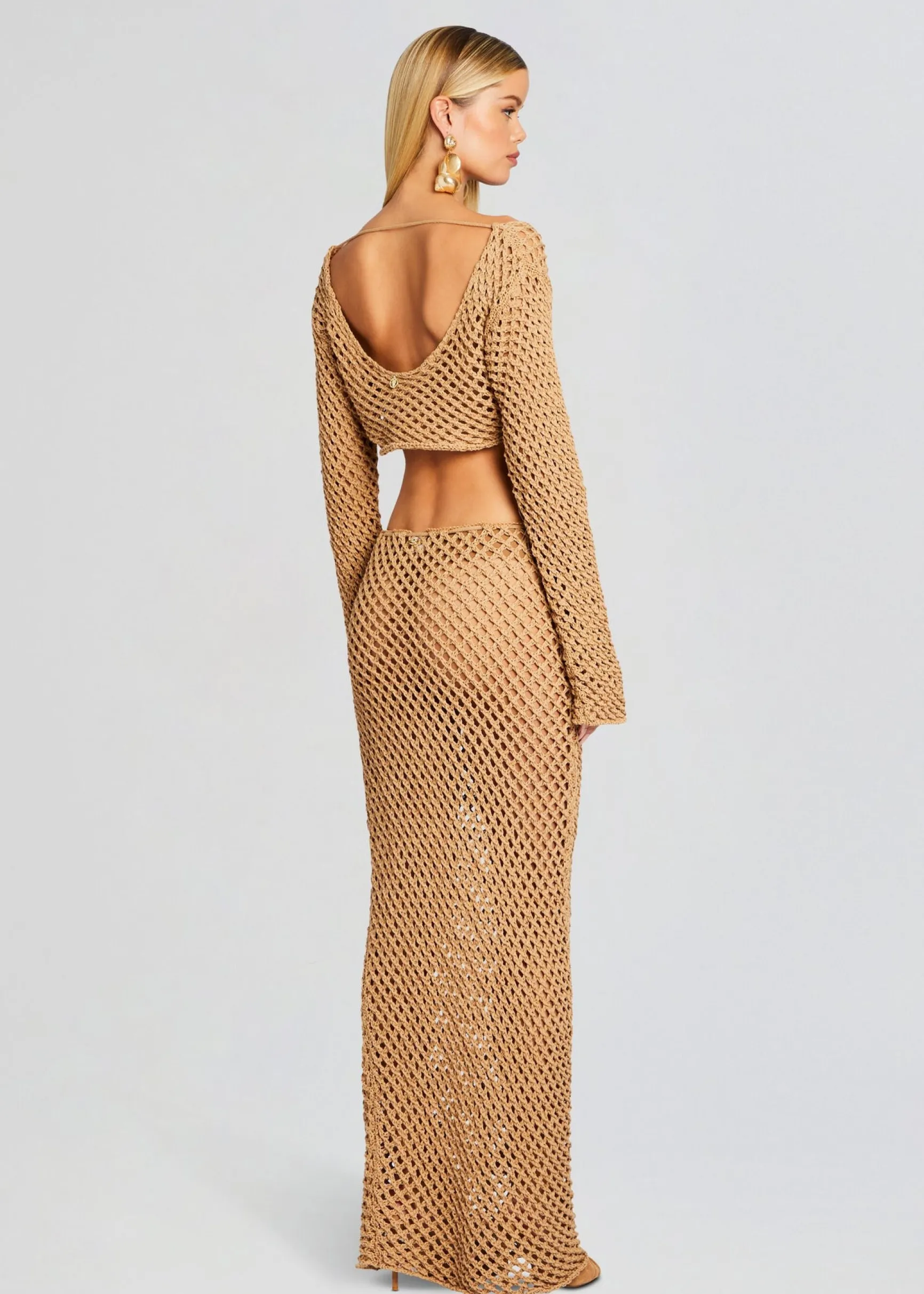 magen_knitted_skirt_3-4.webp Coming Soon*Retrofete Magen Knitted Skirt Classic Beige