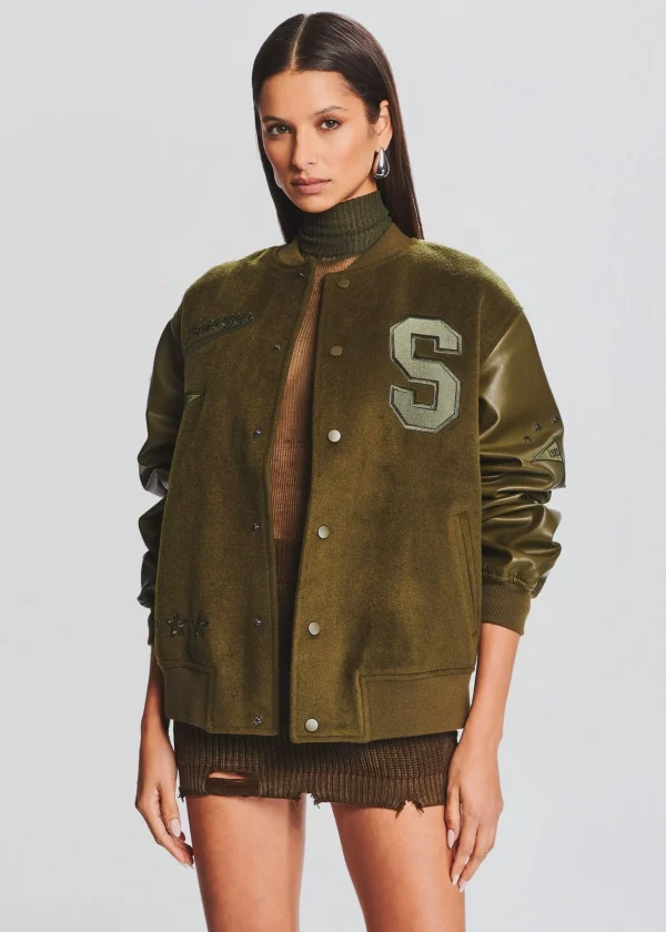 Outerwear*Retrofete Malcolm Bomber Jacket Fort Greene