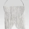 Guest Of*Retrofete Malia Crystal Bag White/Silver