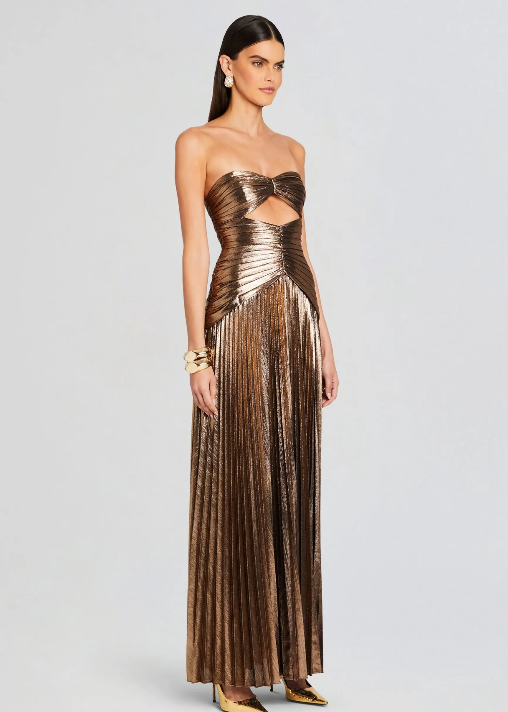 mallory_dress_2.webp Subtle Shimmer*Retrofete Mallory Dress Metallic Bronze