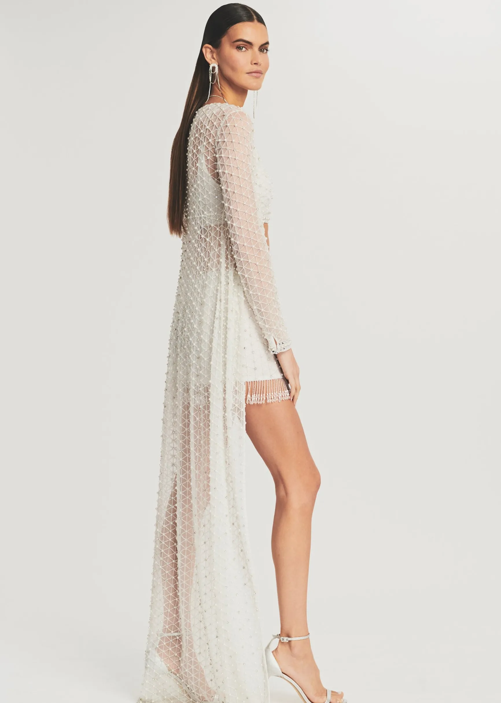 marcel_beaded_duster_2.webp Bridal Party*Retrofete Marcel Beaded Duster White
