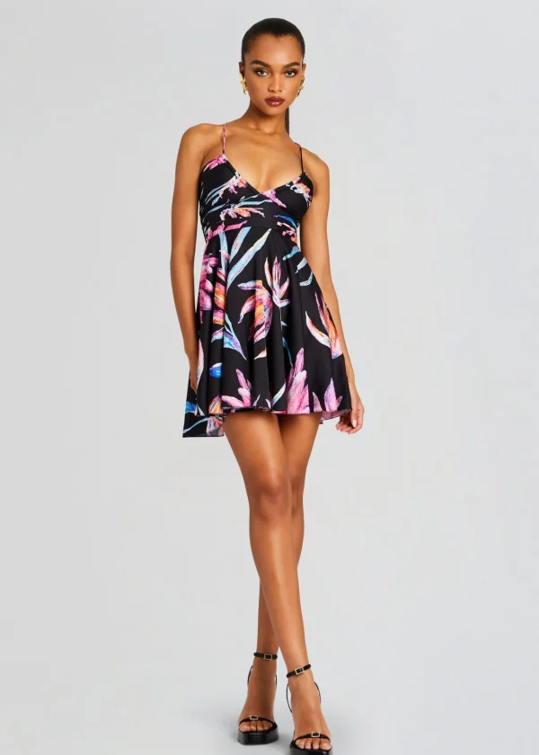 Tropical Hues*Retrofete Margo Dress Black