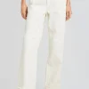 Trending*Retrofete Margot Cuffed Boyfriend Jean Off White
