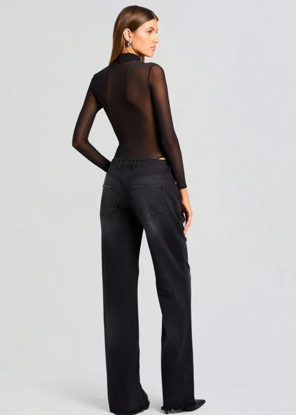 Bottoms*Retrofete Margot Terry Boyfriend Jean Midnight Terry