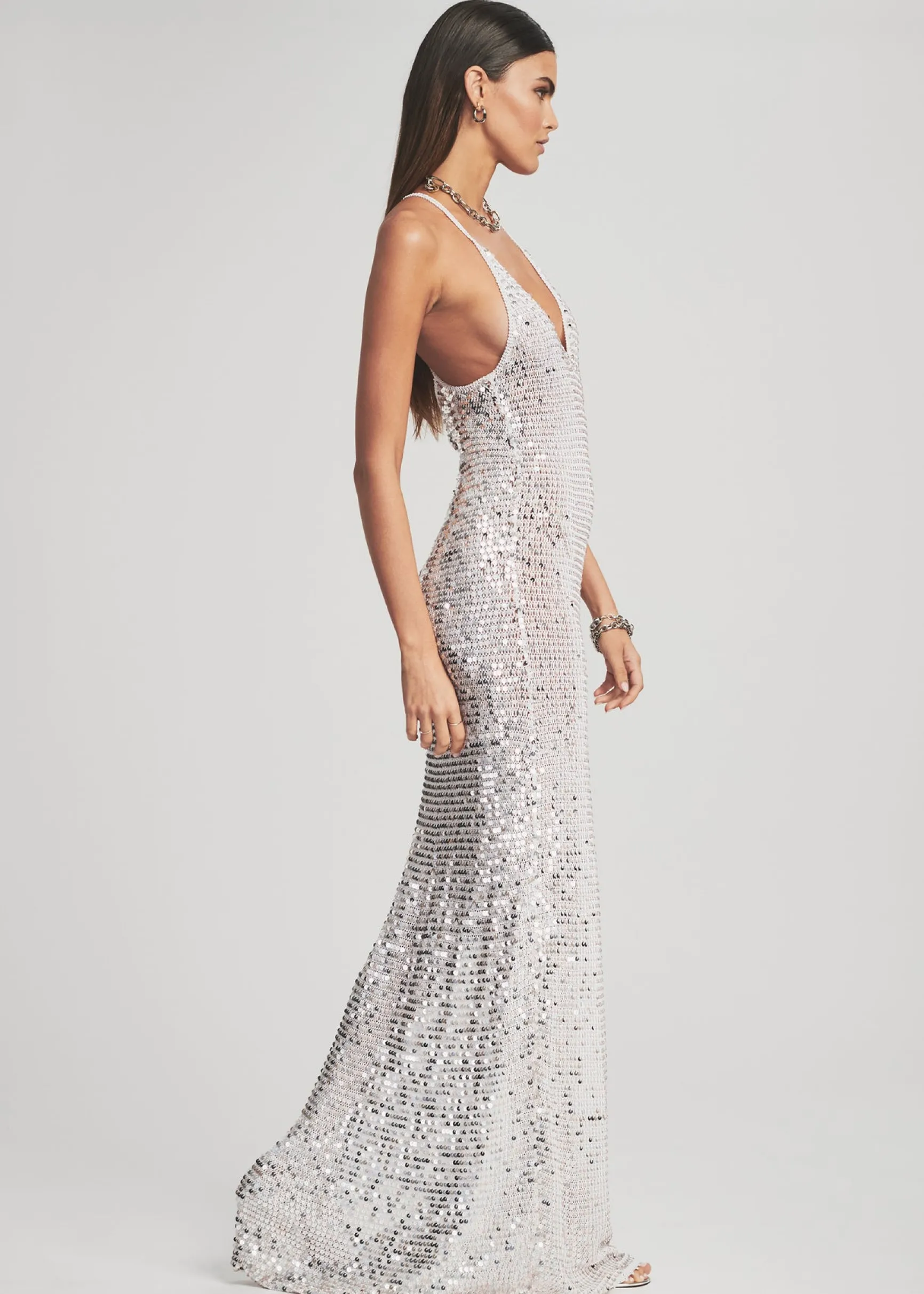 marie_sequin_crochet_dres_3-11.webp Dresses*Retrofete Marie Sequin Crochet Dress White/Silver