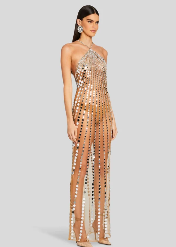 Night Out*Retrofete Maris Embellished Dress Tannin