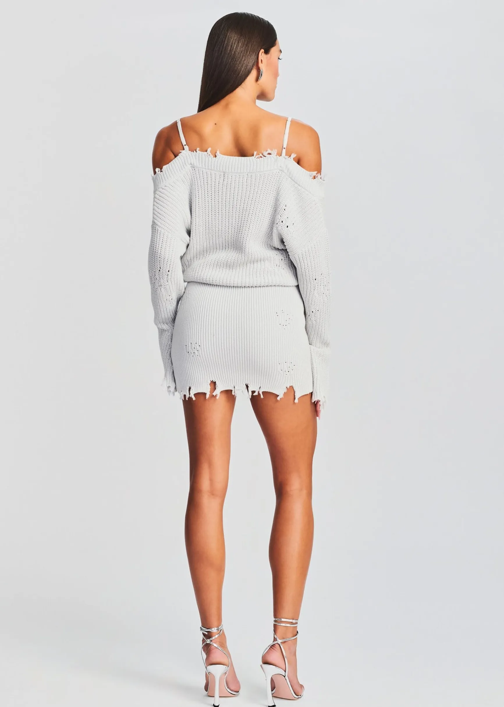 maude_sweater_dress_2-3.webp Dresses*Retrofete Maude Sweater Dress Silver