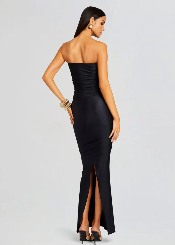 Resort '24*Retrofete Maura Lycra Midi Dress Black