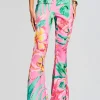 Tropical Hues*Retrofete Megan Pant Pink Floral