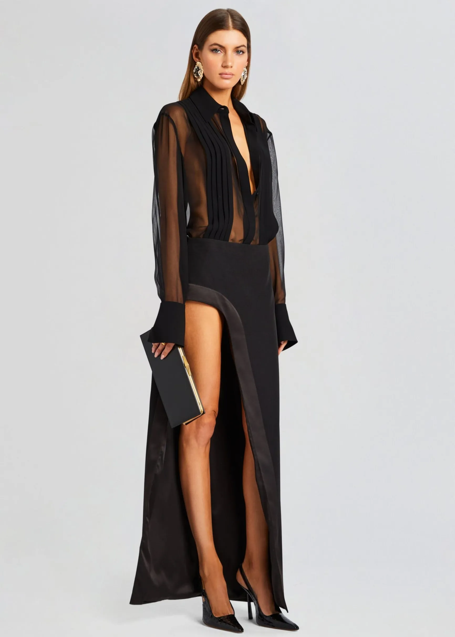 meghan_panelled_silk_blou_2-3.webp Coming Soon*Retrofete Meghan Panelled Silk Blouse Black