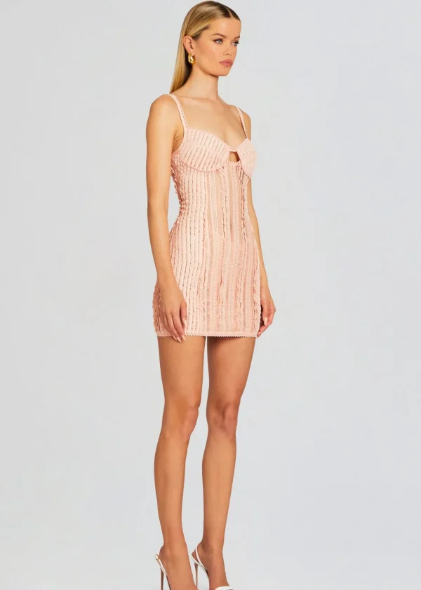 Mini*Retrofete Mercey Short Dress Dusty Pink
