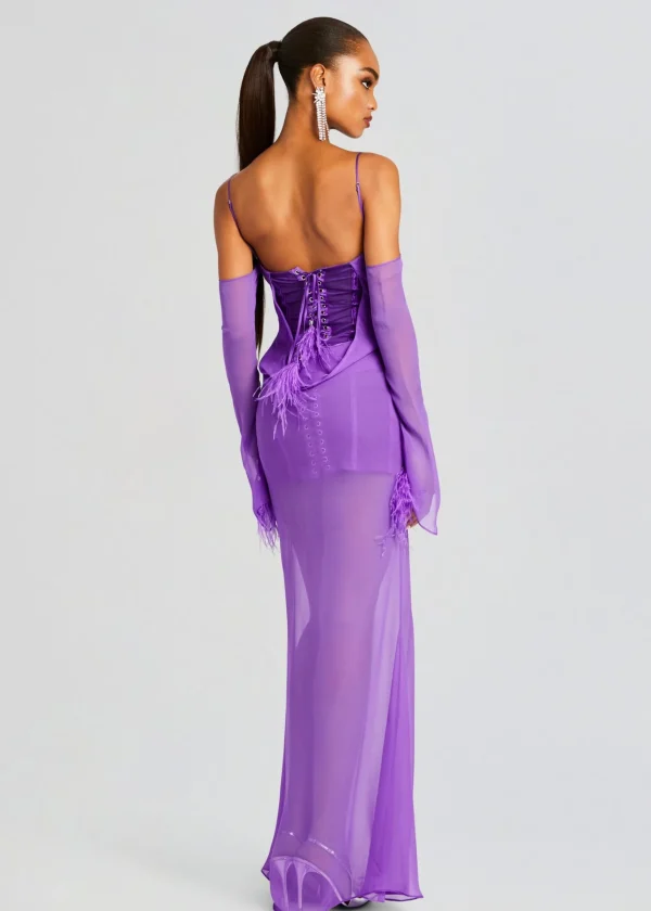 RETROFÊTE*Retrofete Meredith Dress Amethyst