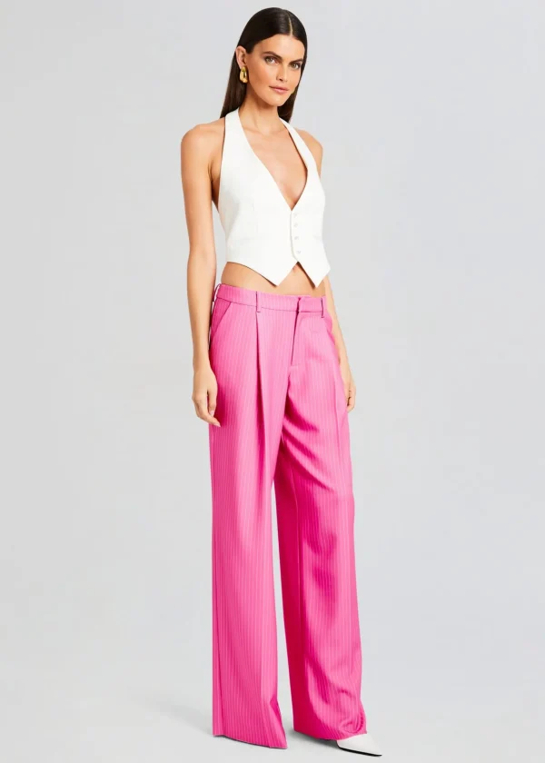 Business Chic*Retrofete Messi Pant Pink/White Stripe