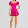 Mini*Retrofete Mexik Short Dress Hot Pink