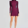 Mini*Retrofete Moda Dress Eggplant