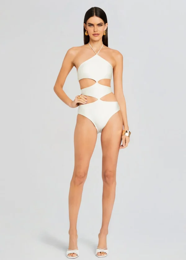 Honeymoon Looks*Retrofete Morgan One Piece Cream